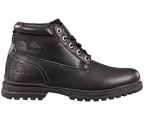 Kappa Dakota 4 Boots - Schwarz Leder Herren Stiefel EU 41 US 8.5