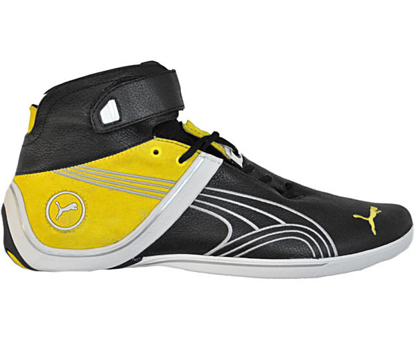 Puma Future Cat Remix Mid - Schwarz Leder Schuhe EU 41 UK 7.5