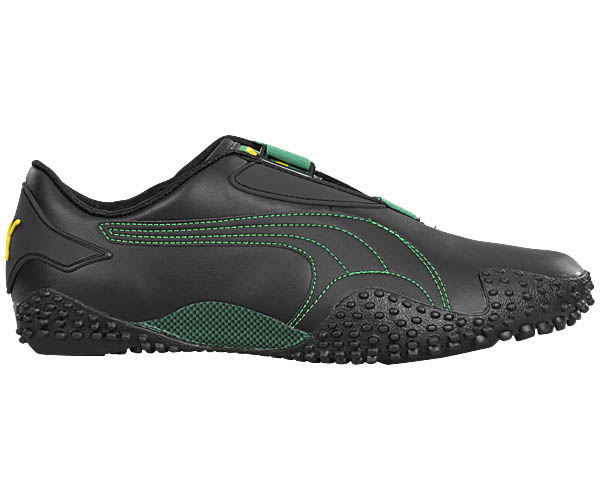 puma mostro black leather