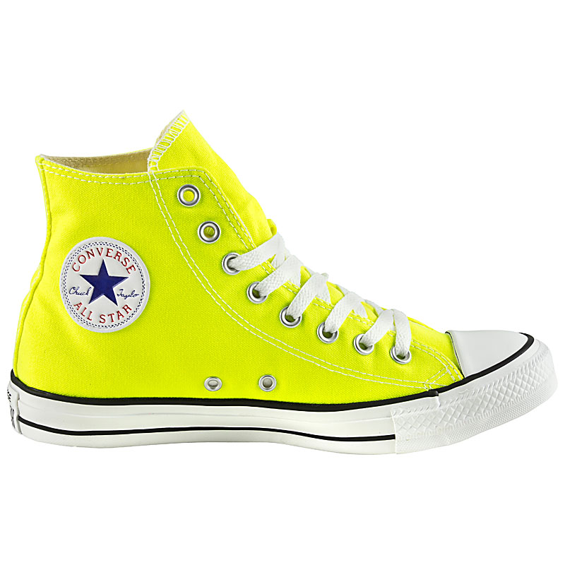 converse gialle fosforescenti