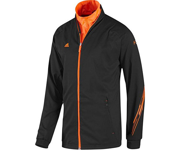 Adidas F50 Style Woven Jacket - Schwarz Herren Fu&szlig;ball Jacke Gr. L