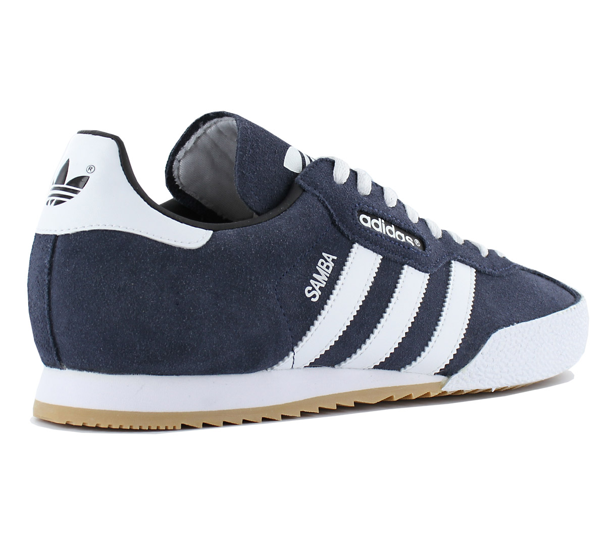 Adidas originals Samba super Suede Zapatos 019332 Hombre Piel Sneaker Azul Retro | eBay