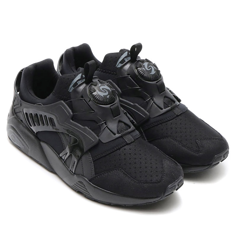 Puma Trinomic Disc Blaze Black Sneaker Men's Women's Shoes gym shoe new ...