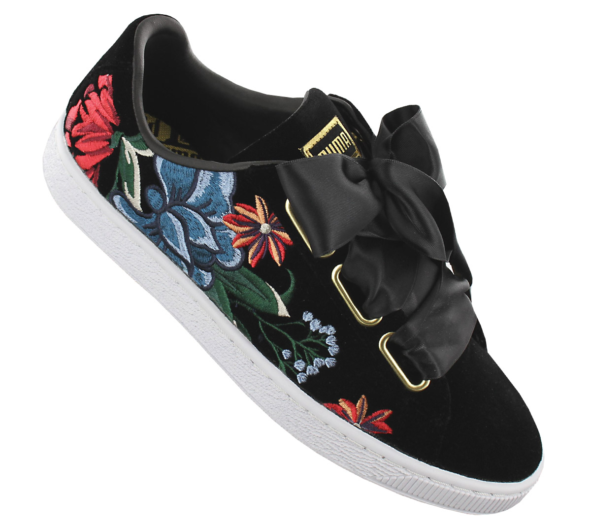puma basket heart hyper embroidery pour femme puma basket heart hyper embroidery pour femme