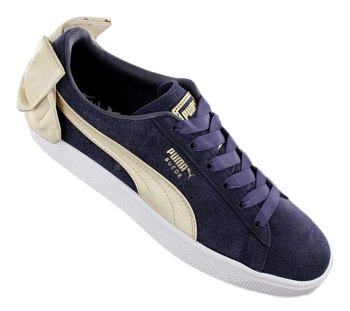 puma shoes with bow on back