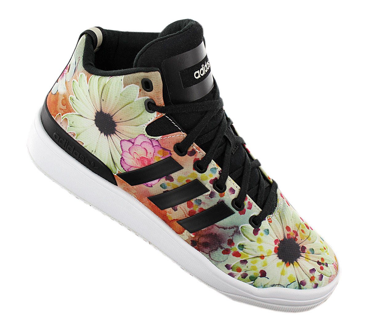 zapatos adidas con flores zapatos adidas con flores