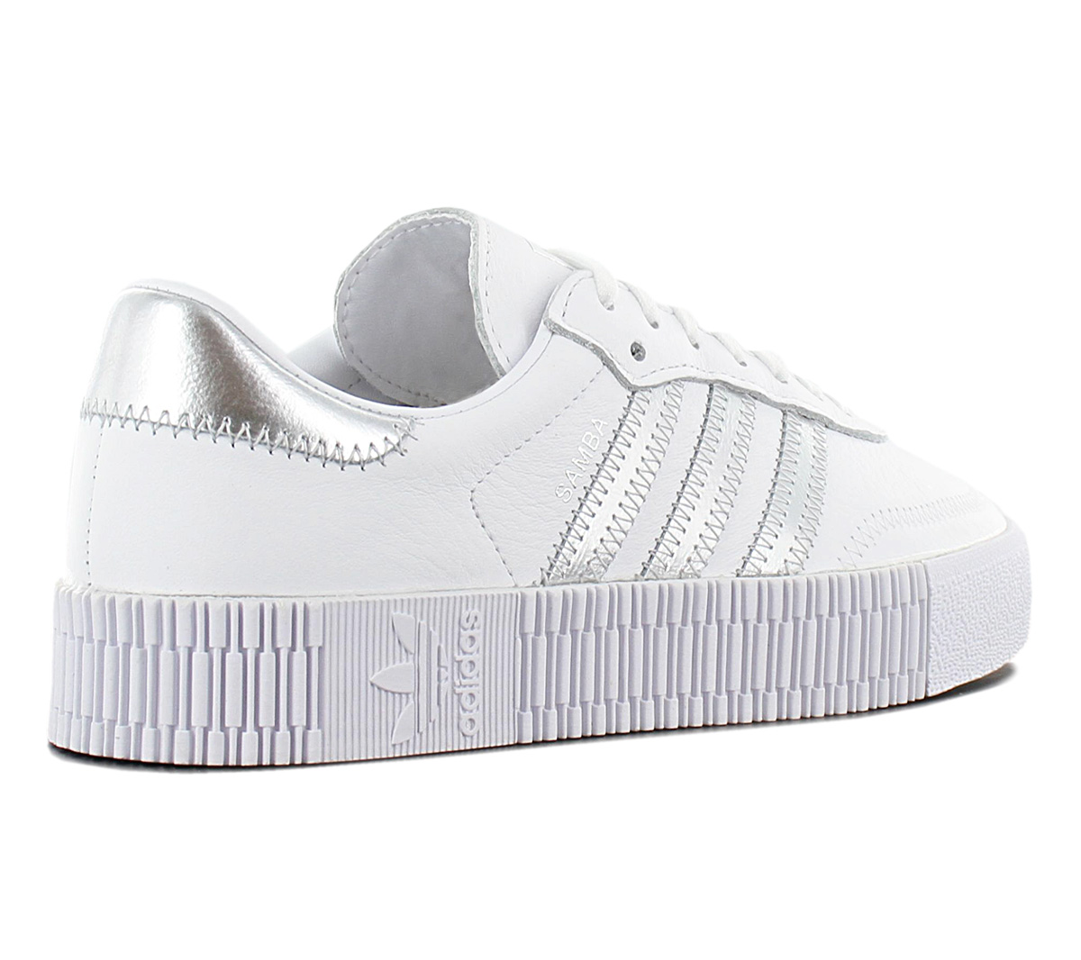 Details zu adidas Originals Sambarose W Damen Sneaker EE9017 Weiß Leder Schuhe Samba NEU Details zu adidas Originals Sambarose W Damen Sneaker EE9017 Weiß Leder Schuhe Samba NEU