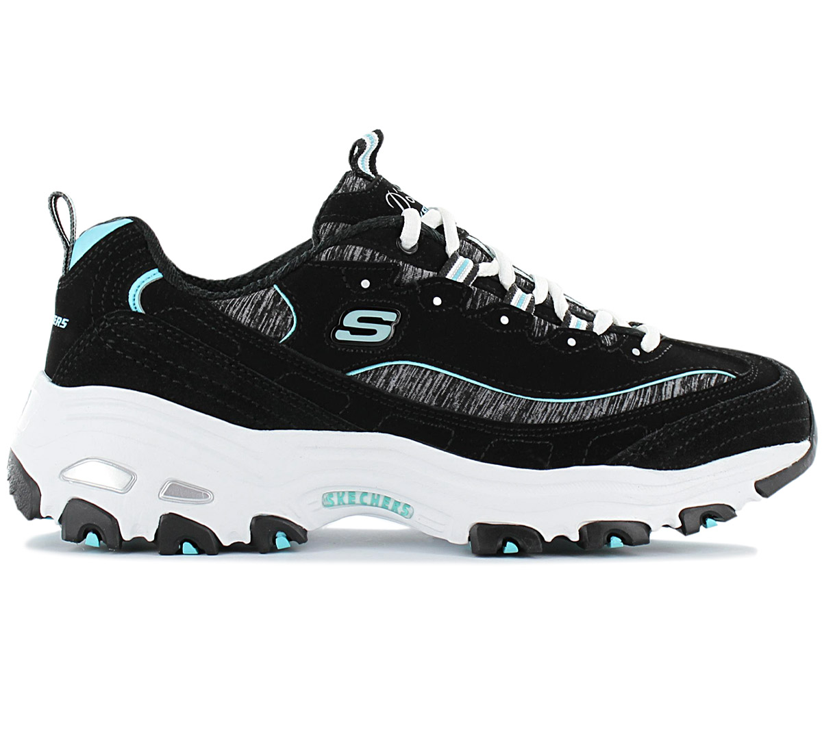 NEW Skechers D Lites Me Time 11936-BKTQ 