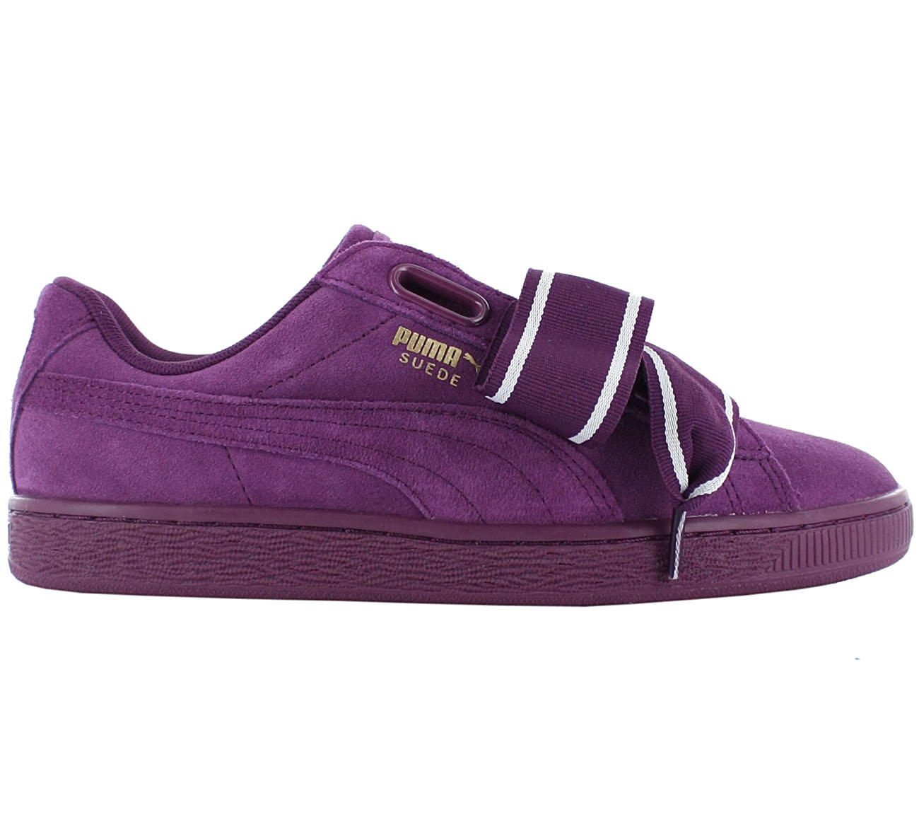puma suede violet jaune