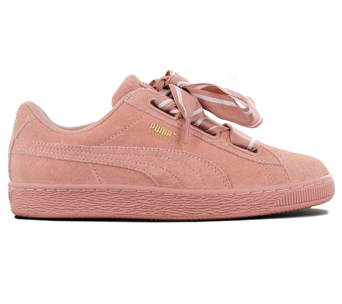 puma suede heart verde