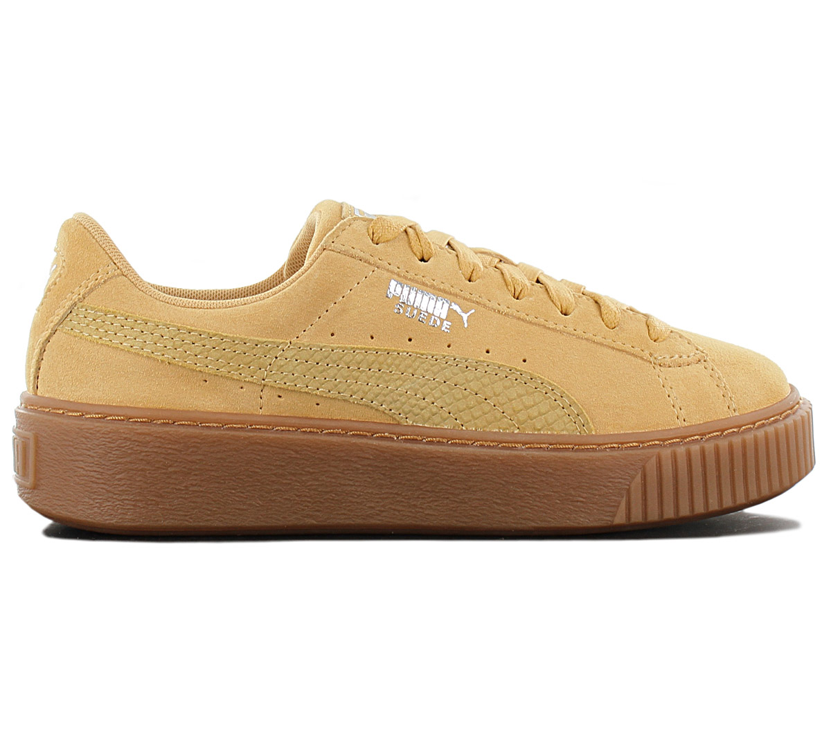 puma suede platform trainers