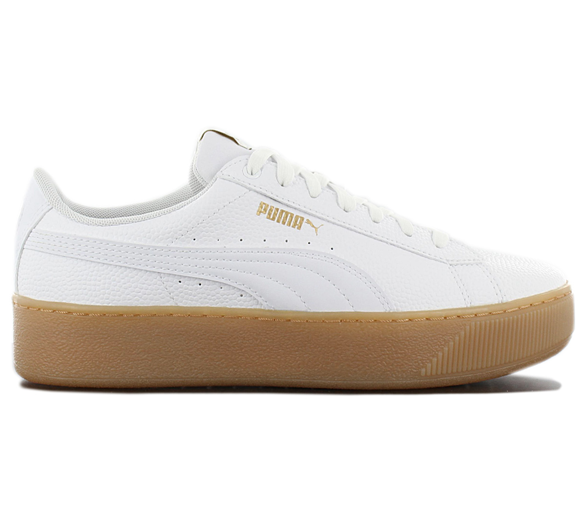 puma vikky platform white