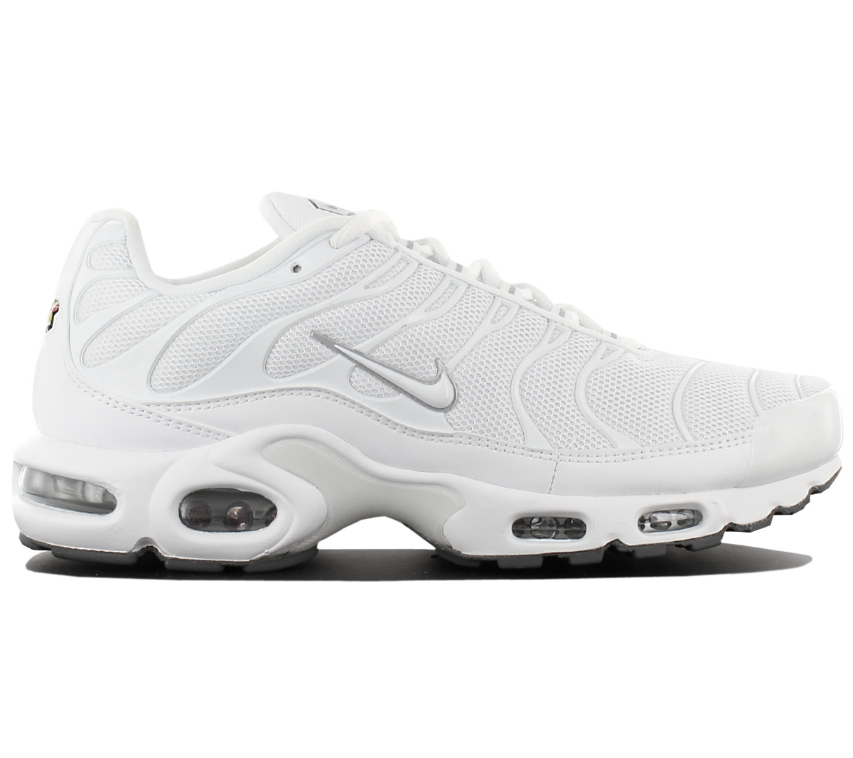 Nike Air Max Plus TN - Herren Sneakers Schuhe Weiß 604133-139