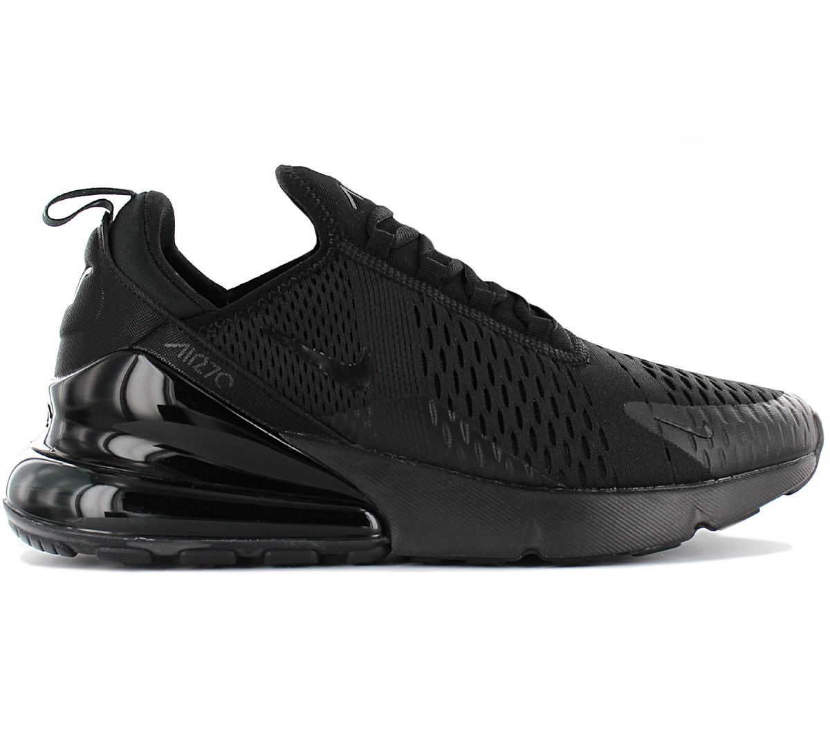 Nike Air Max 270 - Triple Black - Herren Sneakers Schuhe Schwarz AH8050-005