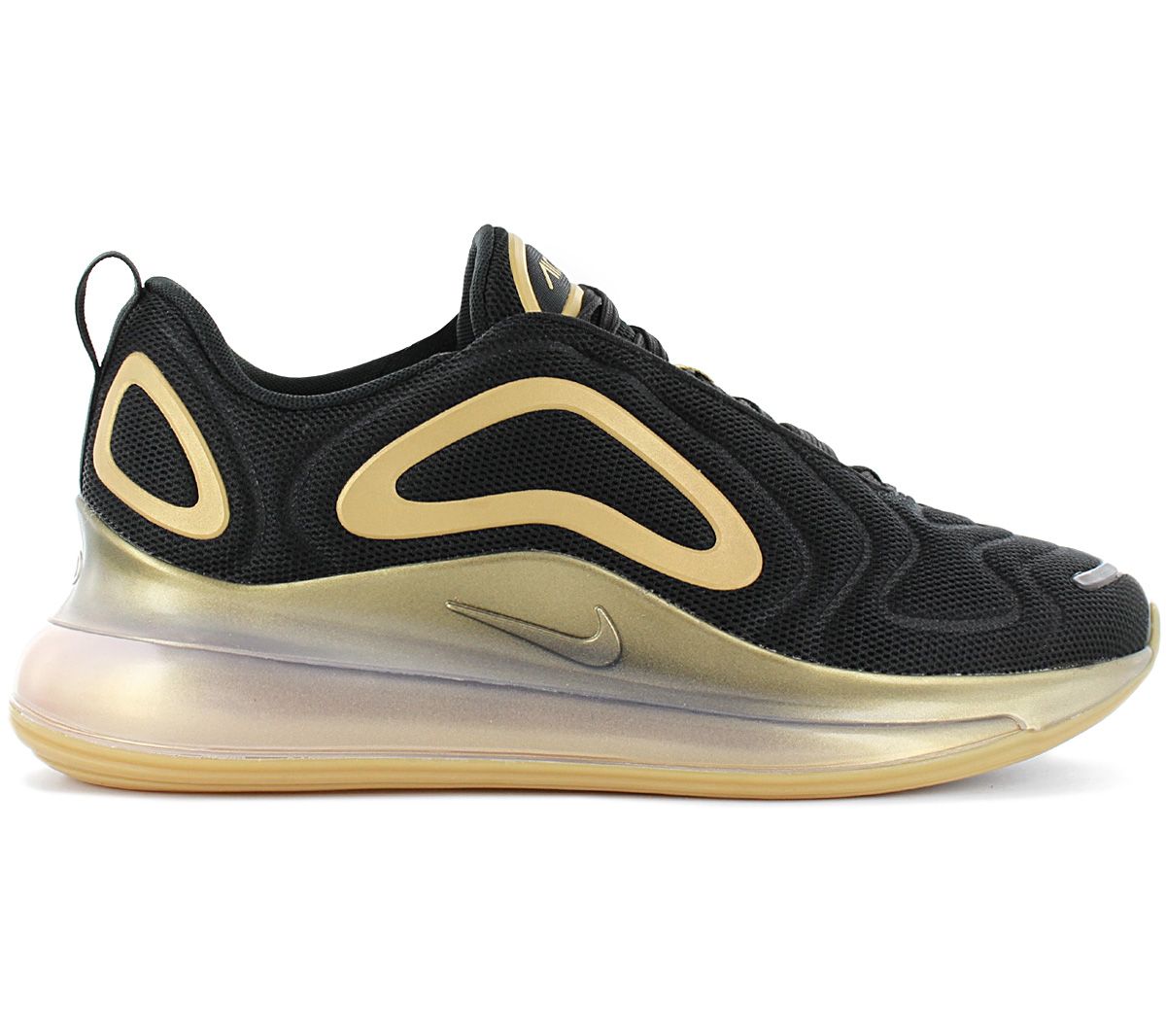 air max 720 black metallic gold
