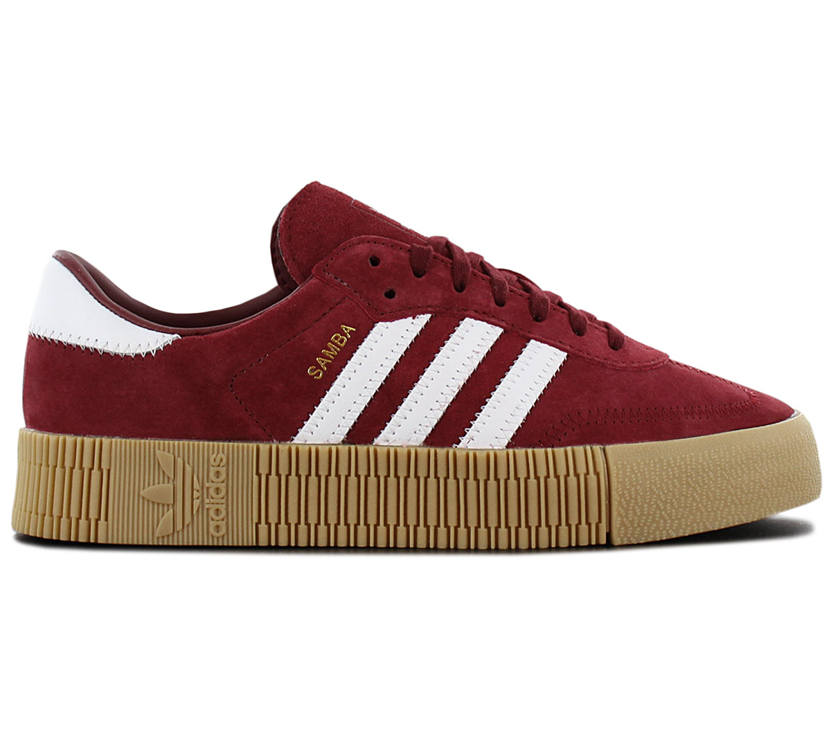 adidas samba rose burgundy
