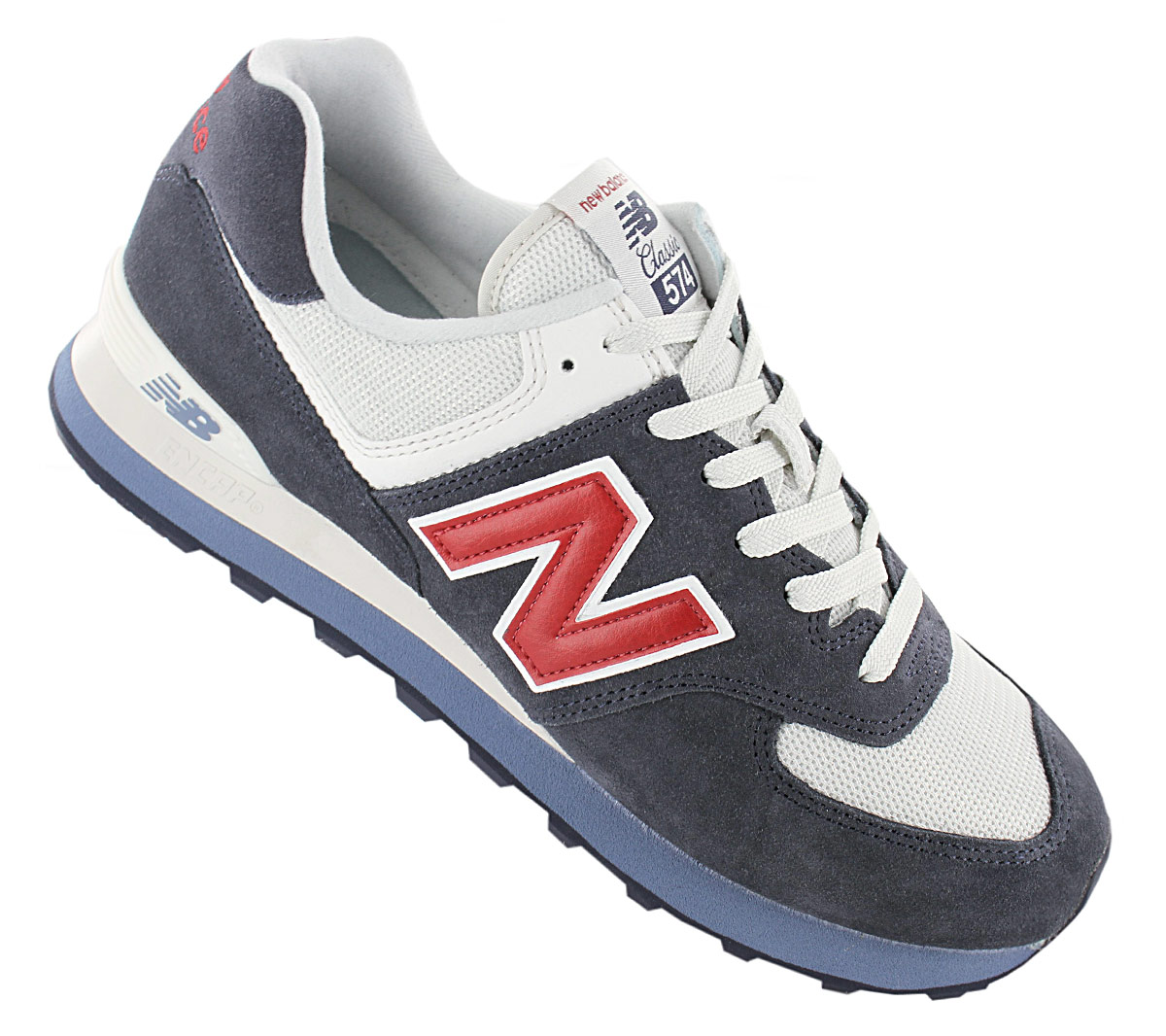 Détails sur New balance Classics 574 Hommes Sneaker ML574 ML574ESC Chaussures Baskets Bleu Détails sur New balance Classics 574 Hommes Sneaker ML574 ML574ESC Chaussures Baskets Bleu