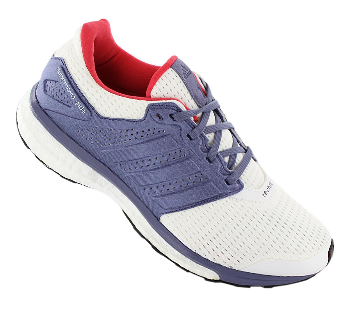 supernova glide 8 gfx boost womens running shoes  black