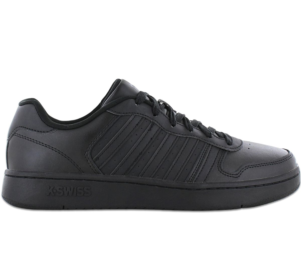 K-Swiss Classic Court Palisades - Herren Schuhe Leder Schwarz 06931-001-M