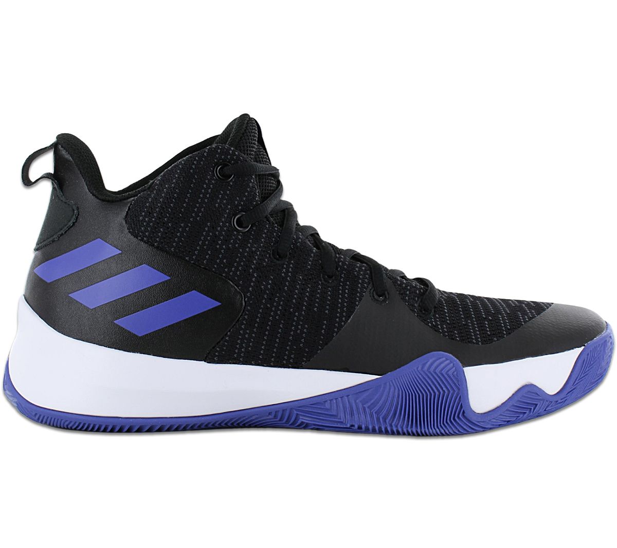 adidas Explosive Flash - Herren Basketball Schuhe Schwarz B43615
