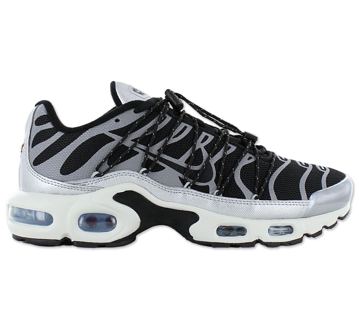 Nike Air Max Plus Tn (W) - Lace Toggle - Damen Schuhe Schwarz-Silber FD0799-001