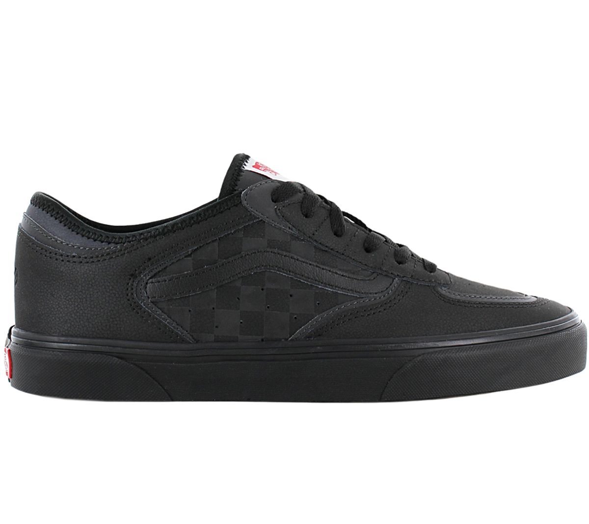 VANS Rowley Classic - Herren Sneakers Schuhe Leder Schwarz VN0A4BTTORL1