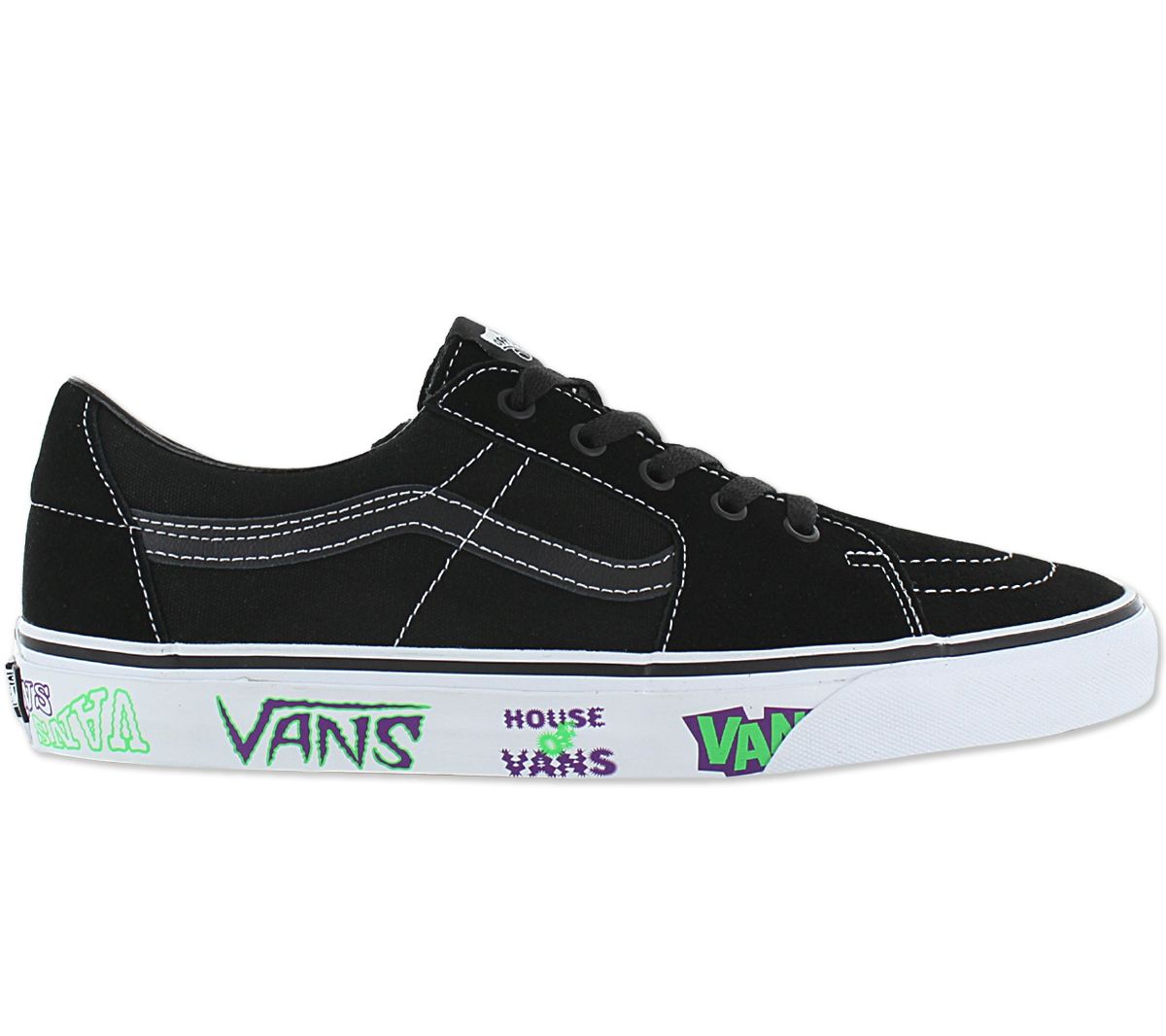 Vans SK8-Low - Schuhe Schwarz VN0A5KXDMCG1
