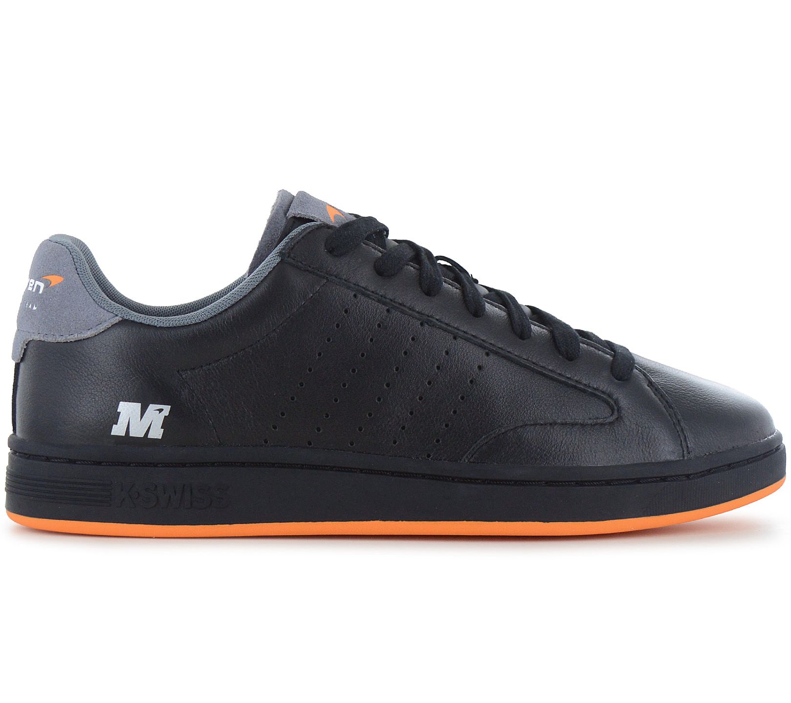 K-Swiss x McLaren F1 - Lozan Klub - Herren Sneakers Motorsport Schuhe Schwarz 04415-038-M