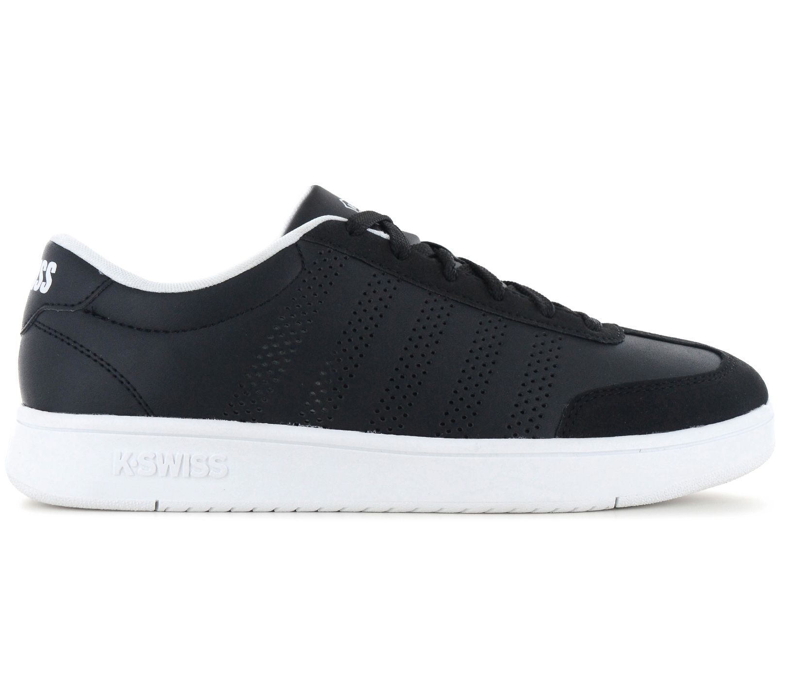 K-Swiss Court Open T-Toe G - Herren Sneakers Schuhe Schwarz 04784-002-M
