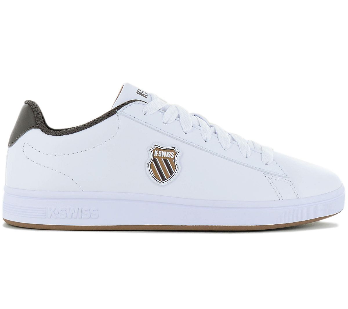 K-Swiss Classic Court Shield - Herren Sneakers Schuhe Weiß 06599-919-M