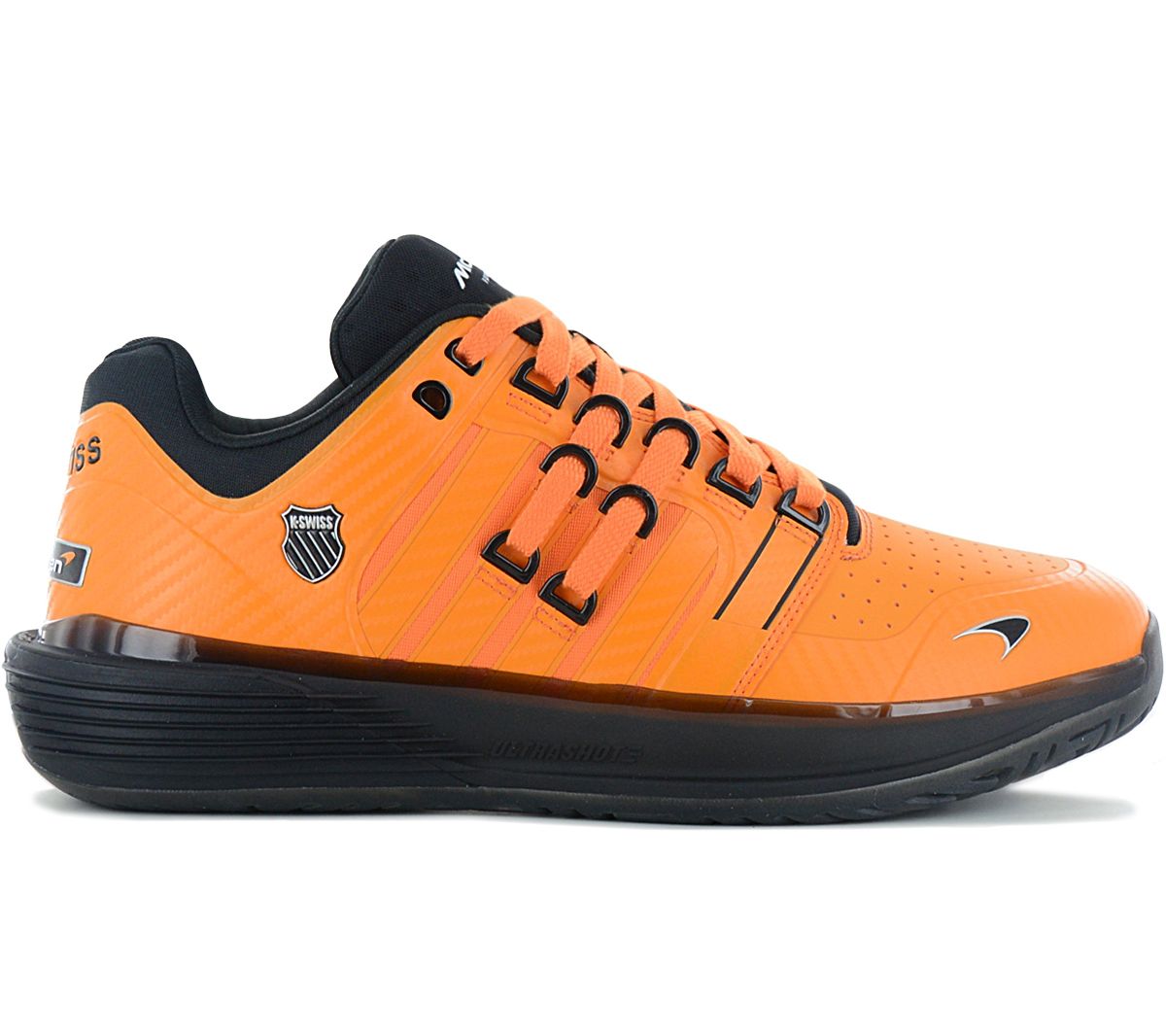 K-Swiss X McLaren - Si-18 Ultrashot - Herren Motorsport F1 Sneakers Schuhe Papaya 08713-861-M