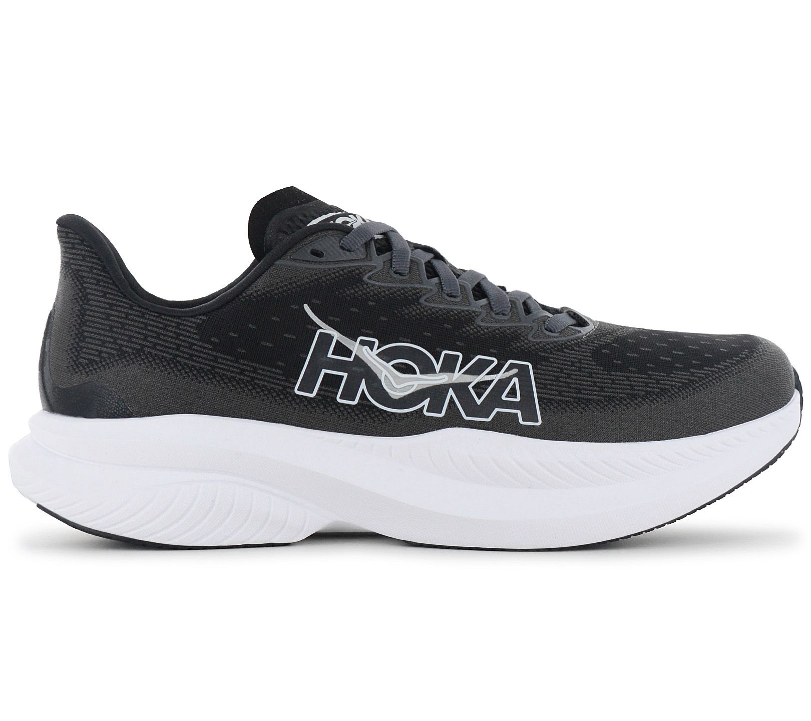 Hoka One Mach 6 - Herren Laufschuhe Running Schuhe Schwarz 1147790-Bwht