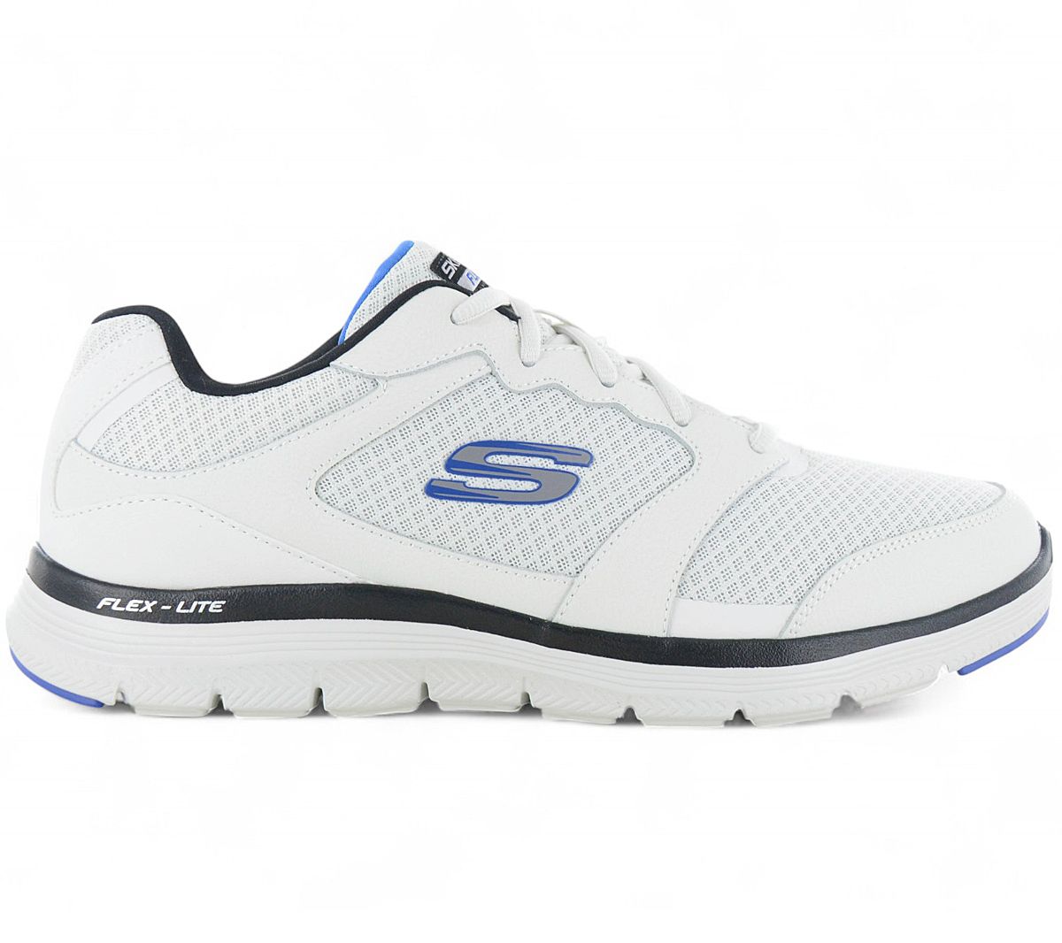 Skechers Flex Advantage 4.0 - Herren Schuhe Sneakers Weiß 232225-Wbk