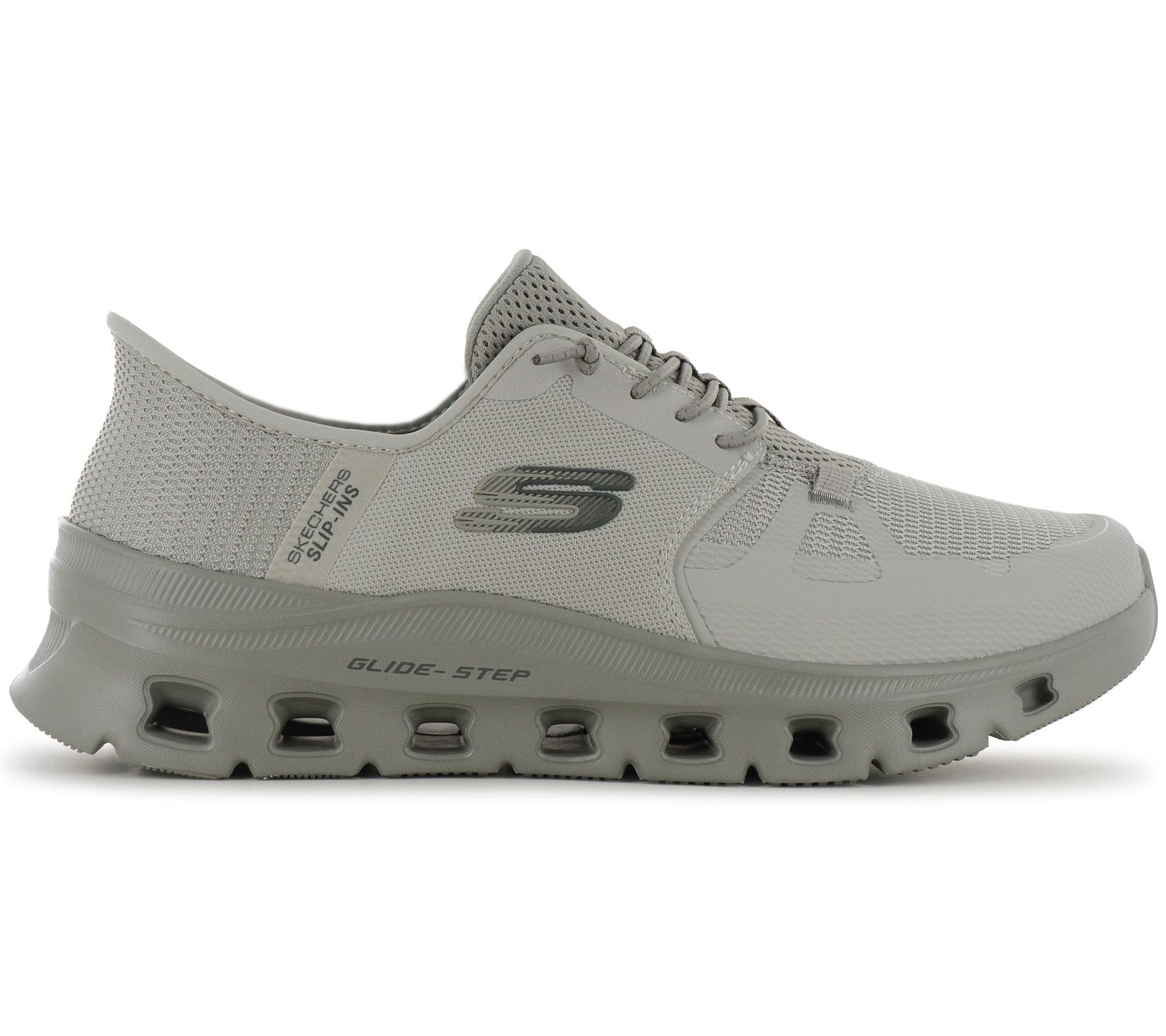 Skechers Slip-ins: Glide-Step Pro - Herren Sneakers Schuhe Oliv-Grün 232930-OLV