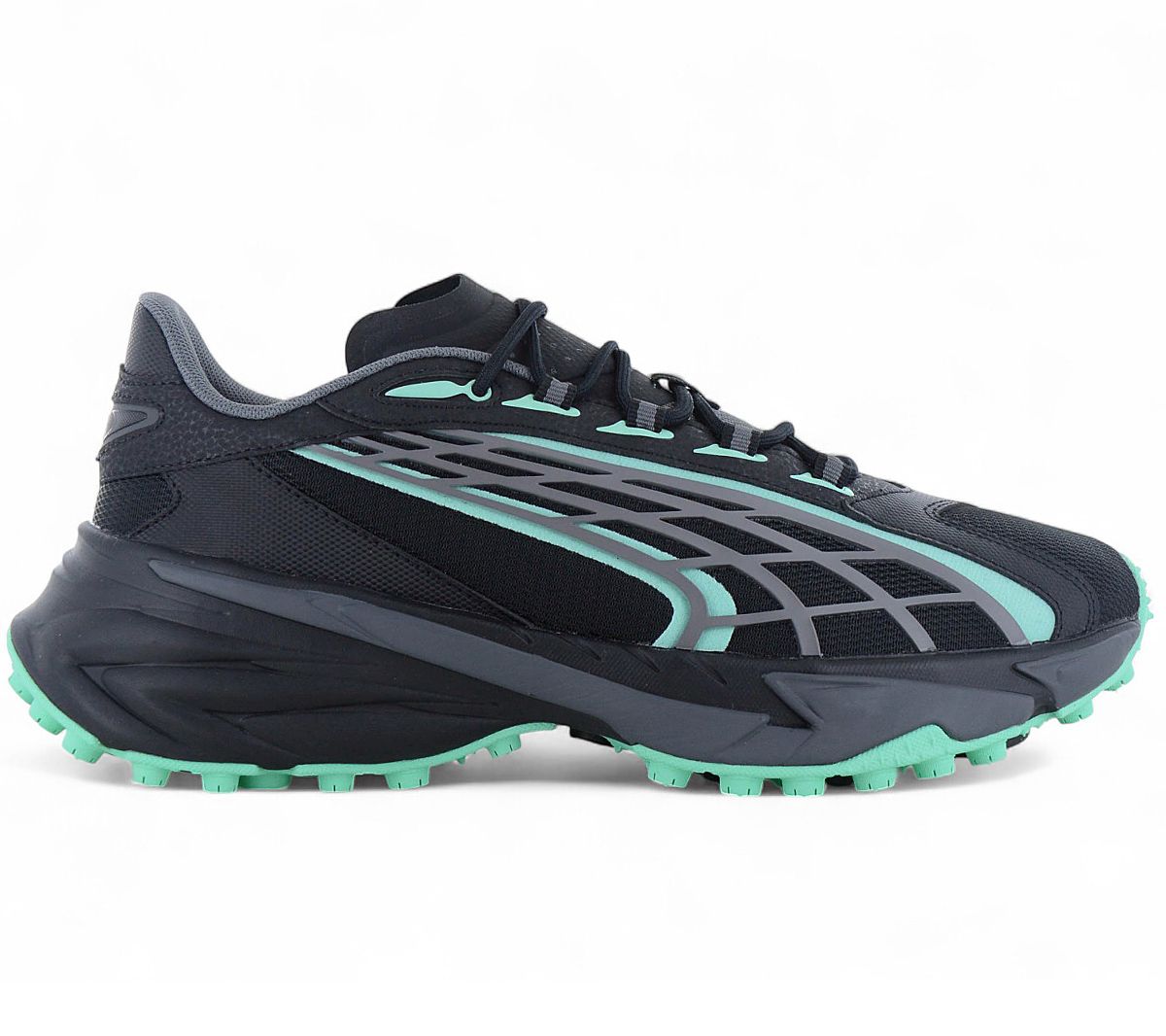Puma Spirex Raceday - Herren Sneakers Schuhe Schwarz 397705-03