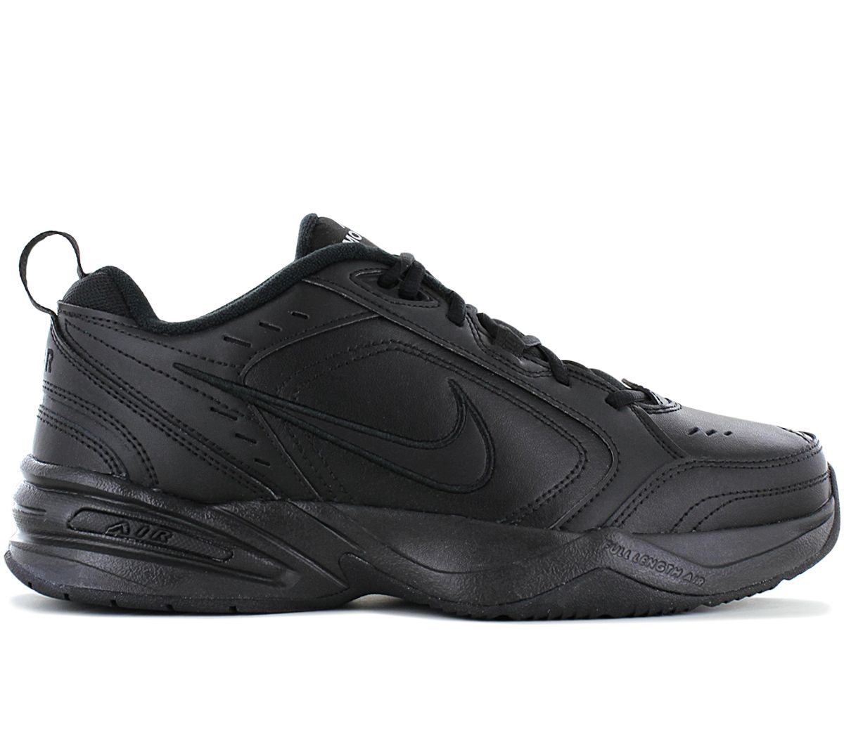 Nike Air Monarch IV - Herren Sneakers Schuhe Schwarz 415445-001