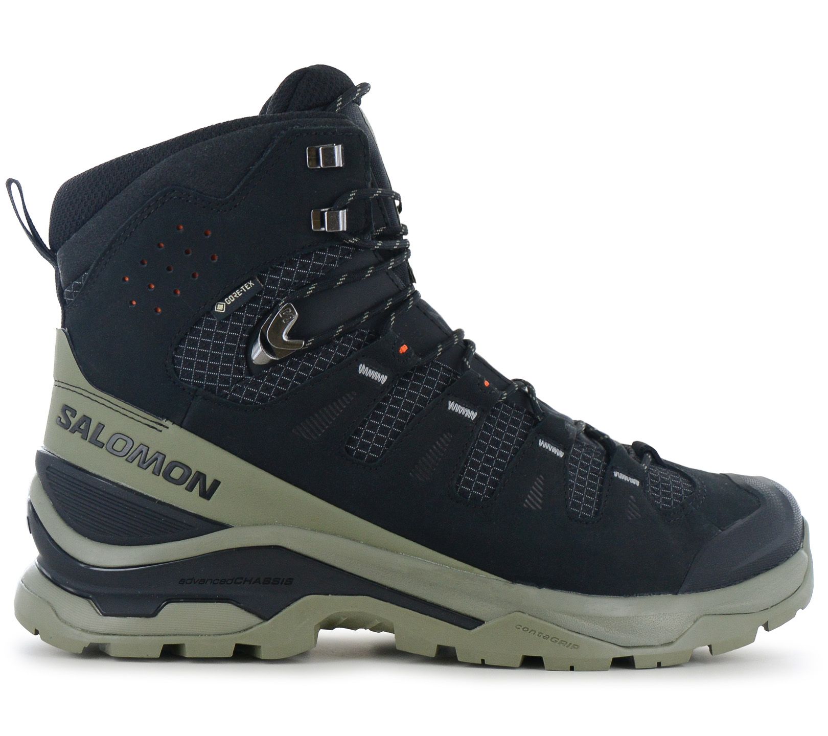 Salomon Quest 5 GTX GORE-TEX - Herren Wanderschuhe Hiking Boots Schwarz 479571