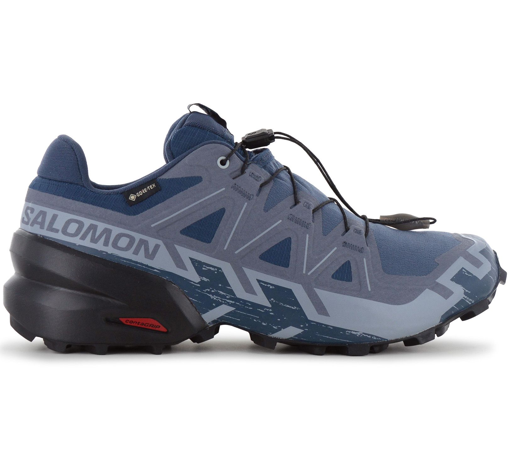 Salomon Speedcross 6 GTX - GORE-TEX - Herren Trail-Running Schuhe Laufschuhe Blau 479853