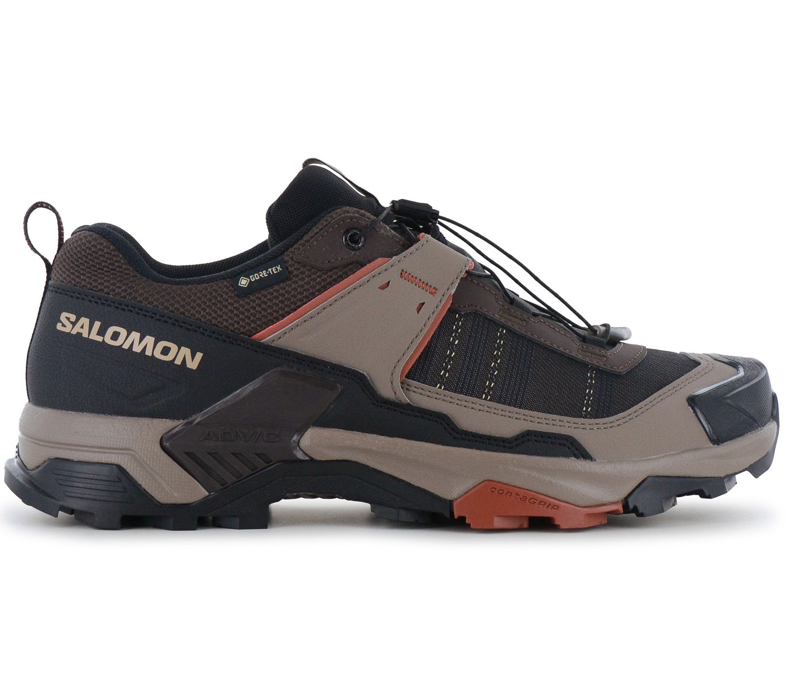 Salomon X ULTRA 5 GTX - GORE-TEX - Herren Wanderschuhe Trekking Schuhe Braun 491027