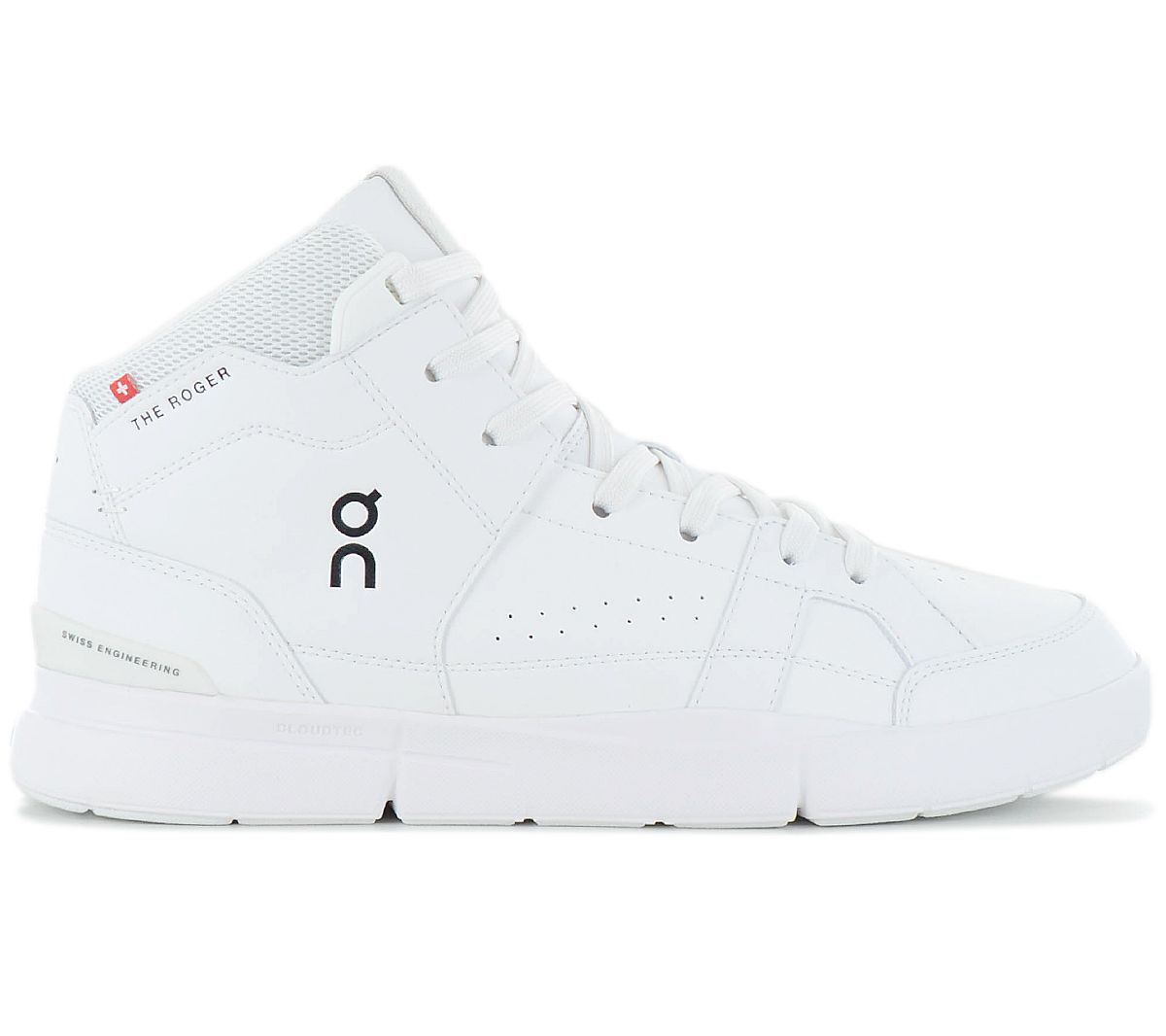 On Running The Roger Clubhouse Mid - Herren Sneakers Schuhe Weiß 98.98503