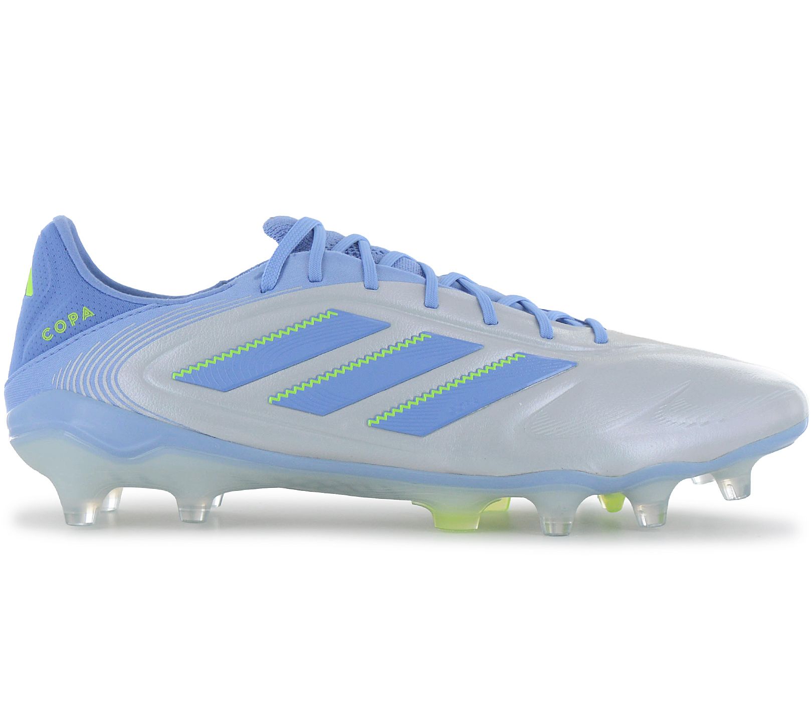 adidas Copa Pure 3 III Elite FG - Herren Fußballschuhe Silber-Blau ID9038