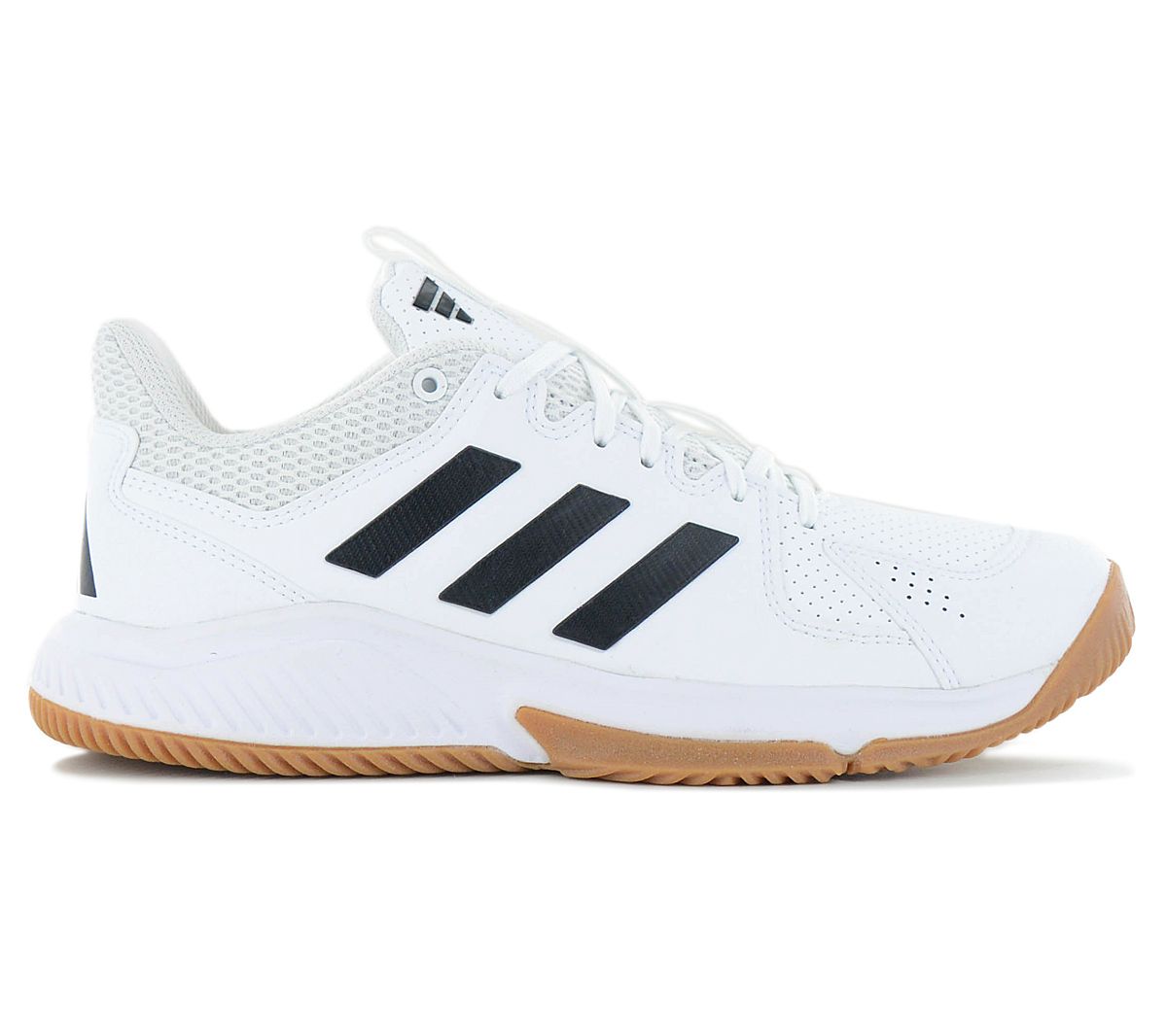 adidas Court Flight - Volleyball Indoor Schuhe Hallenschuhe Weiß IE1656
