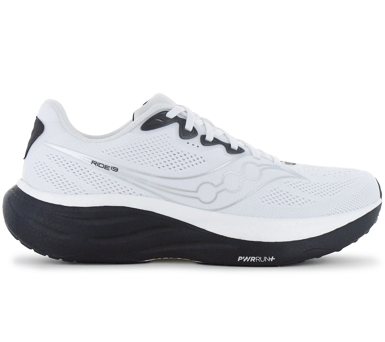 Saucony Ride 19 M - Herren Laufschuhe Running Schuhe Weiß S21055-103