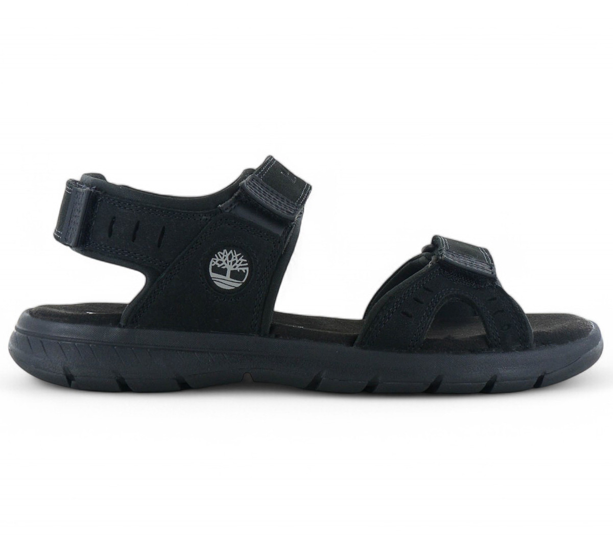 Timberland Governor's Island - Herren 3-Strap Sandalen Schwarz mit Riemen TB0A1QYZ-001