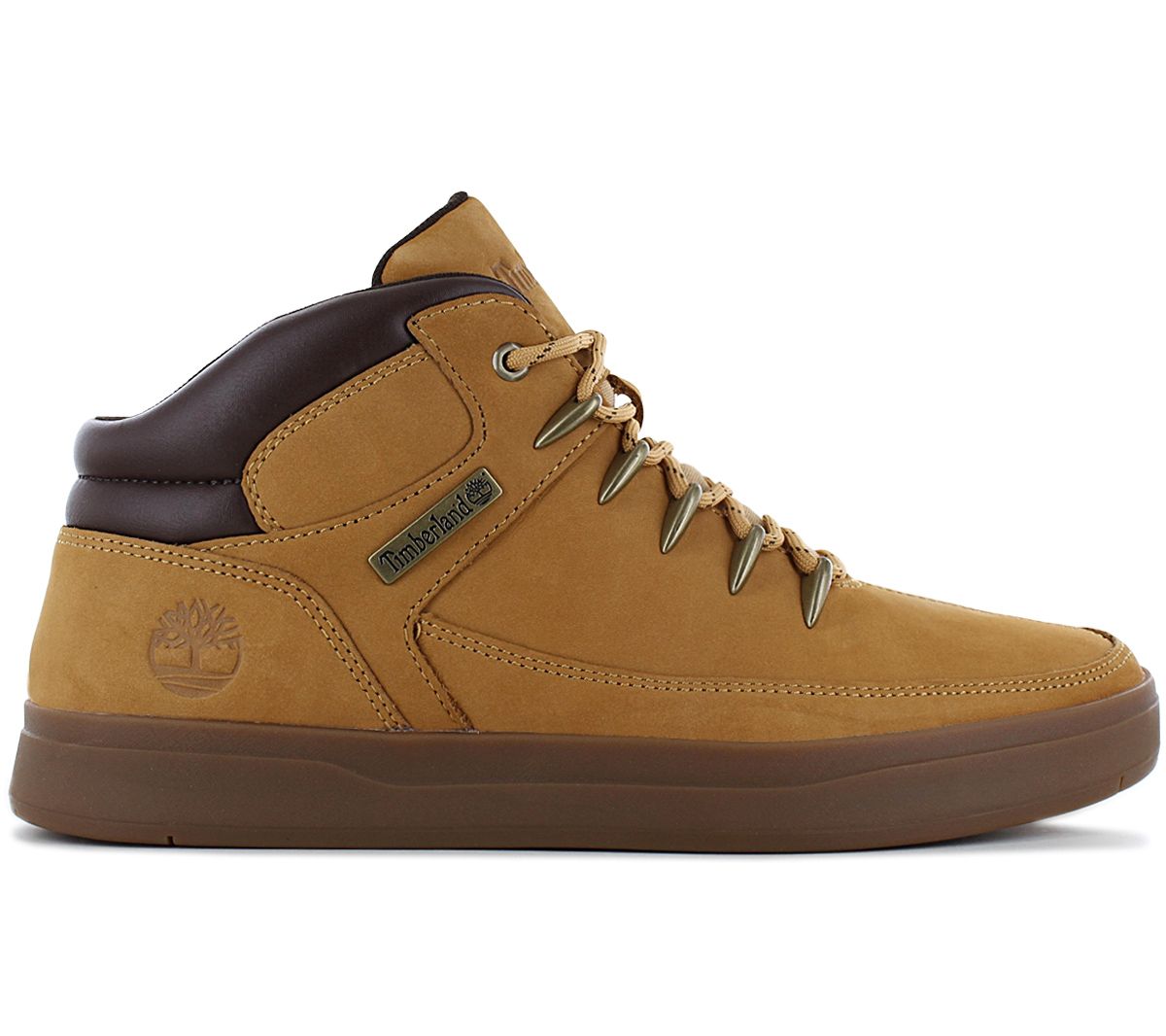 Timberland Davis Square - Herren Schuhe Boots Leder Wheat TB0A1UZV-754