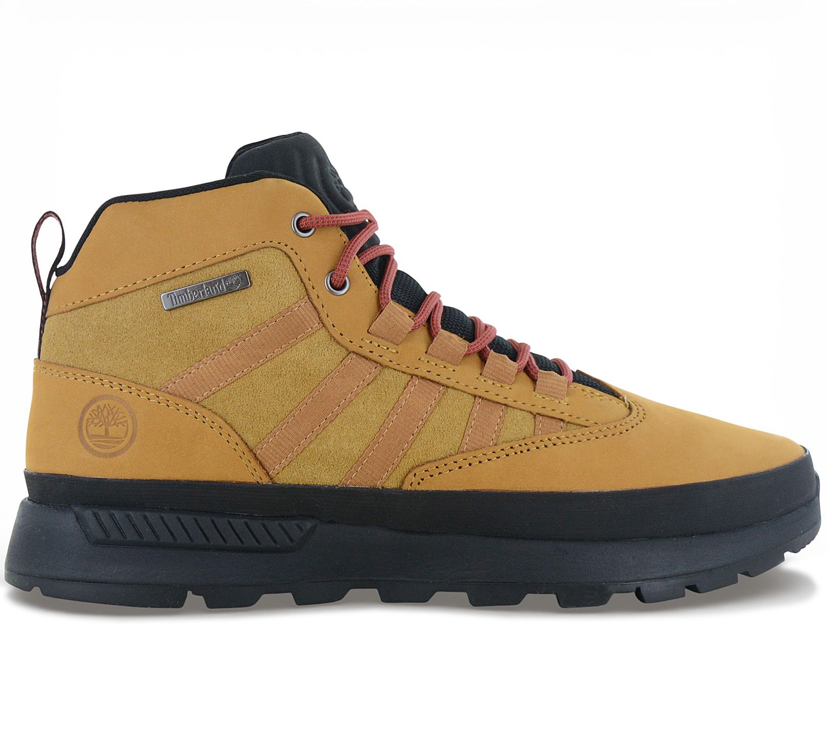 Timberland Euro Trekker Mid Boots - Herren Outdoor Schuhe Stiefel Leder Wheat TB0A62CR-231