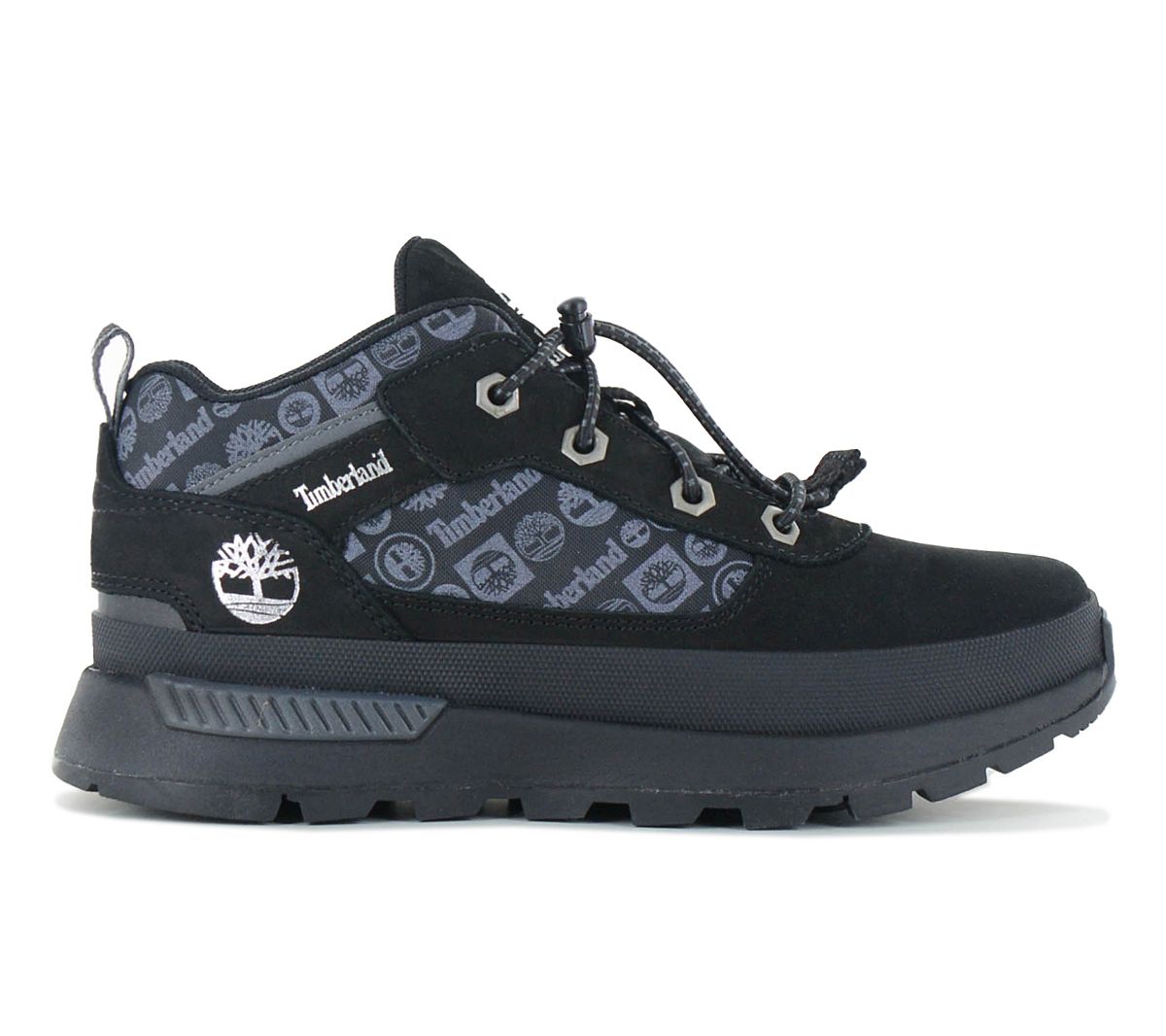 TIMBERLAND Field Trekker Low - Kinder Schuhe Boots Stiefel Leder Schwarz TB0A643U
