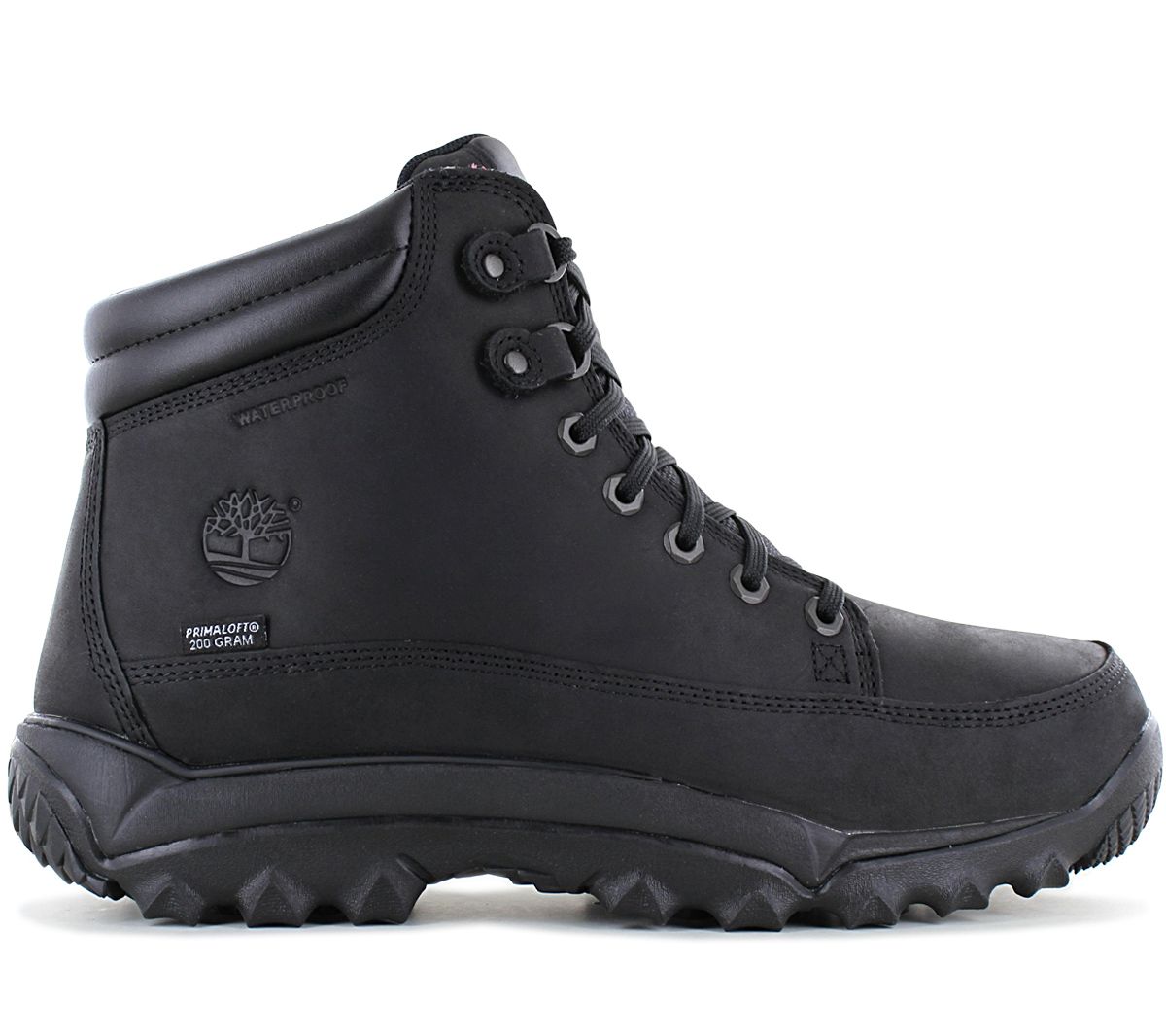 TIMBERLAND RIME RIDGE Mid WP Primaloft Waterproof - Herren Winter Stiefel Schwarz TB12403R-001
