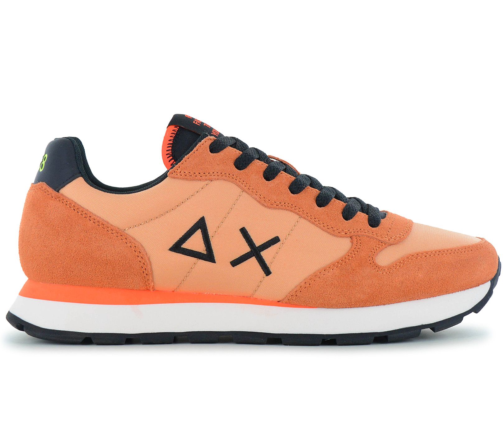 SUN68 Tom Fluo - Herren Sneakers Schuhe Orange Z36102-14