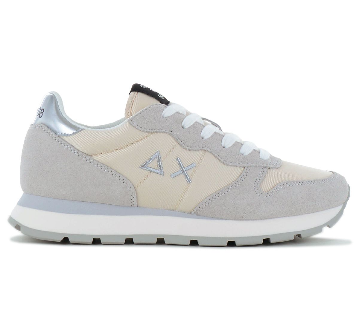 SUN68 Ally Gold Silver - Damen Sneakers Schuhe Beige Z44202-31